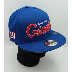 New York Giants Team Script New era 9Fifty Cap Snapback